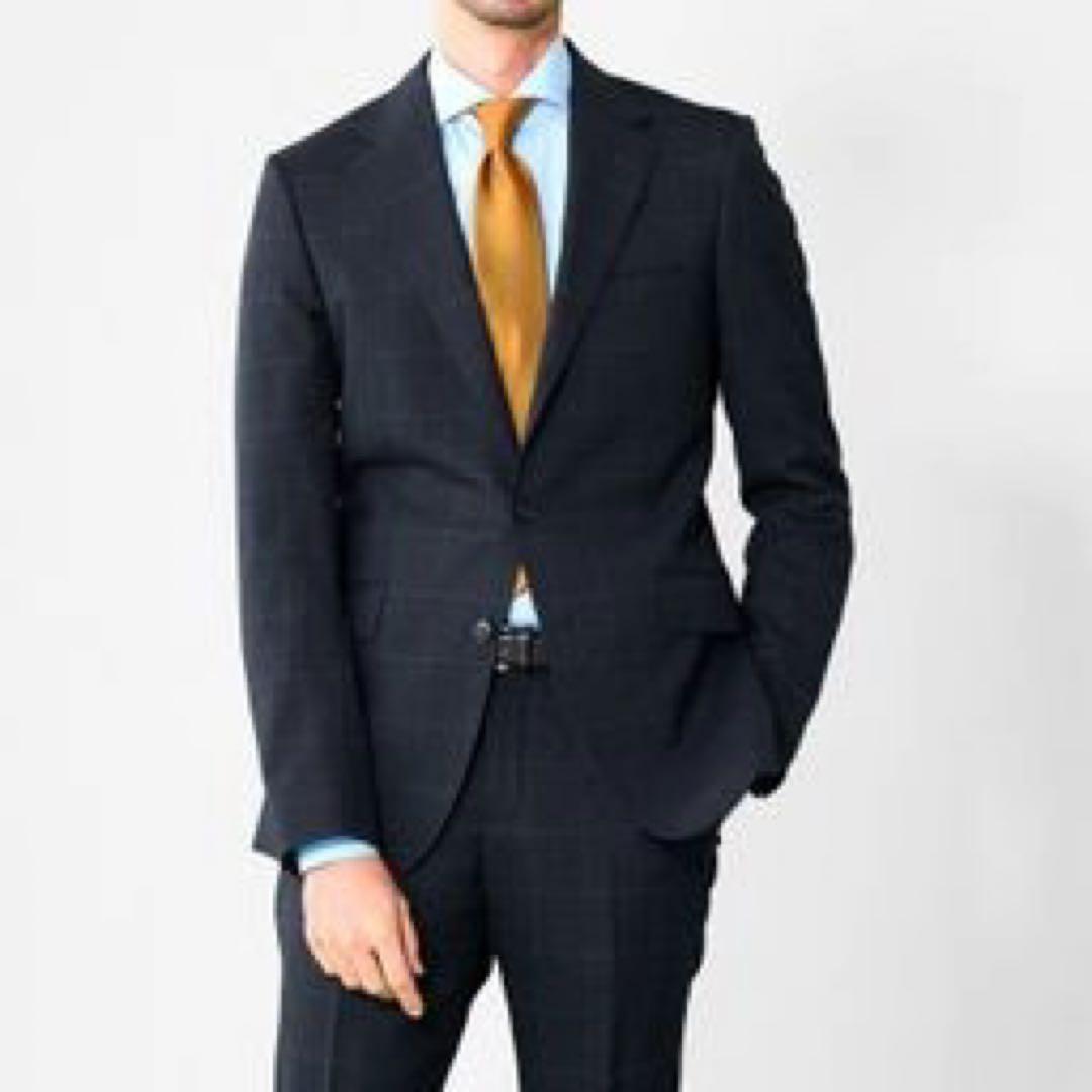 チ*ー様 FABRIC TOKYO ダークグレー ビジネススーツ