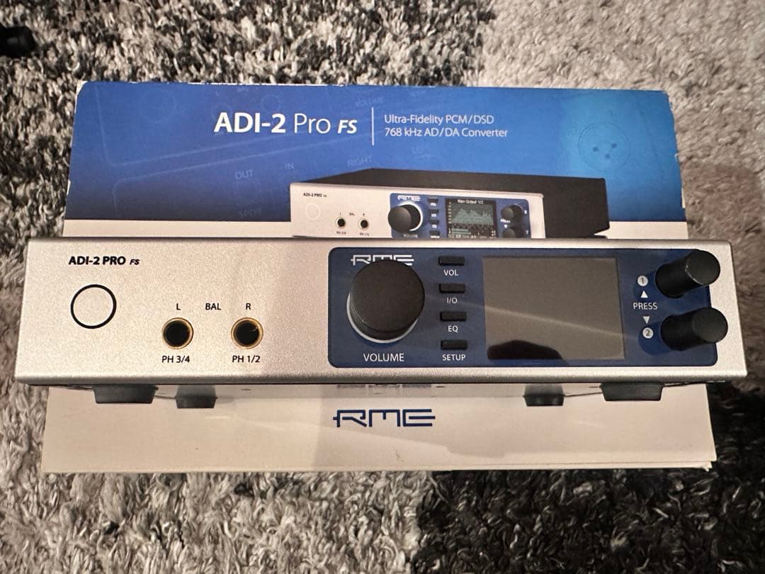 s*y様 RME ADI-2 Pro FS オーディオインターフェイス