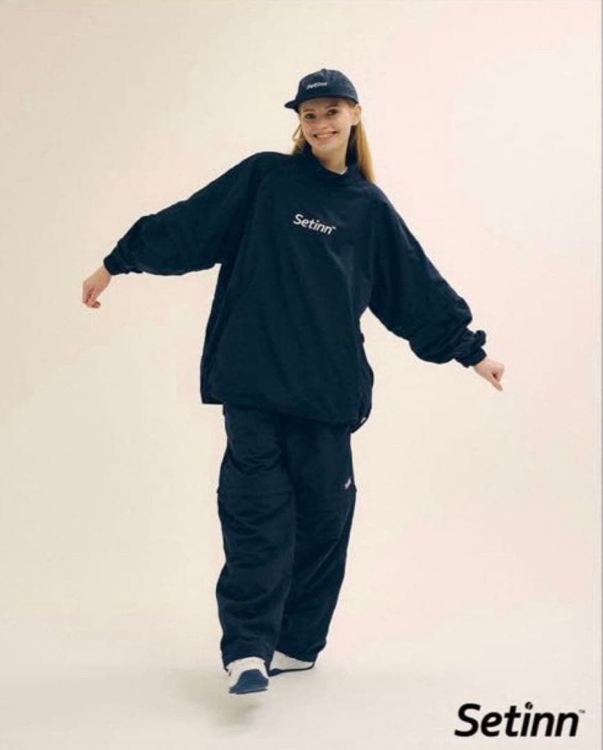 （完売品）setinn 2way ナイロン ネイビー