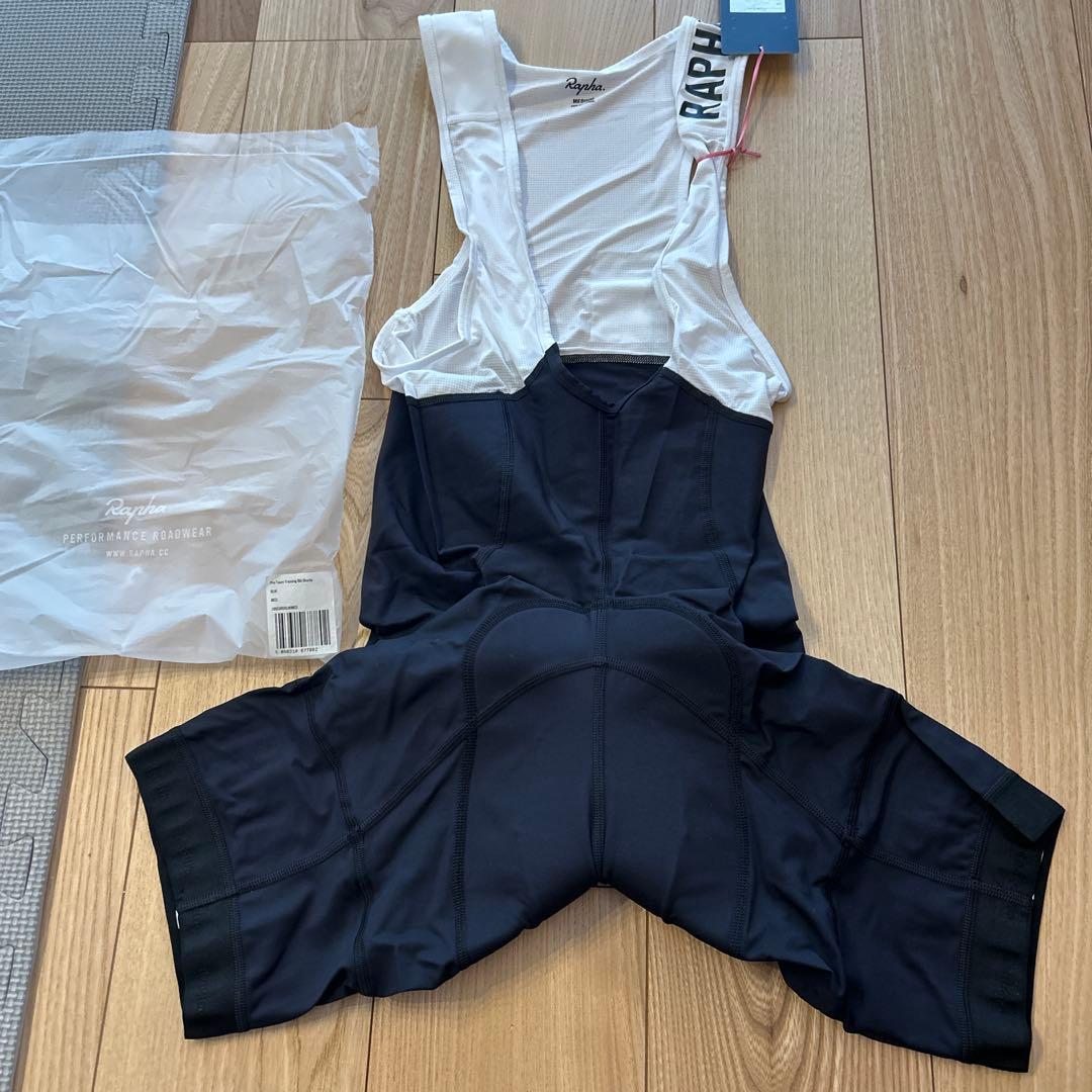 【未使用品】Rapha ビブタイツ ホワイト/ブラック