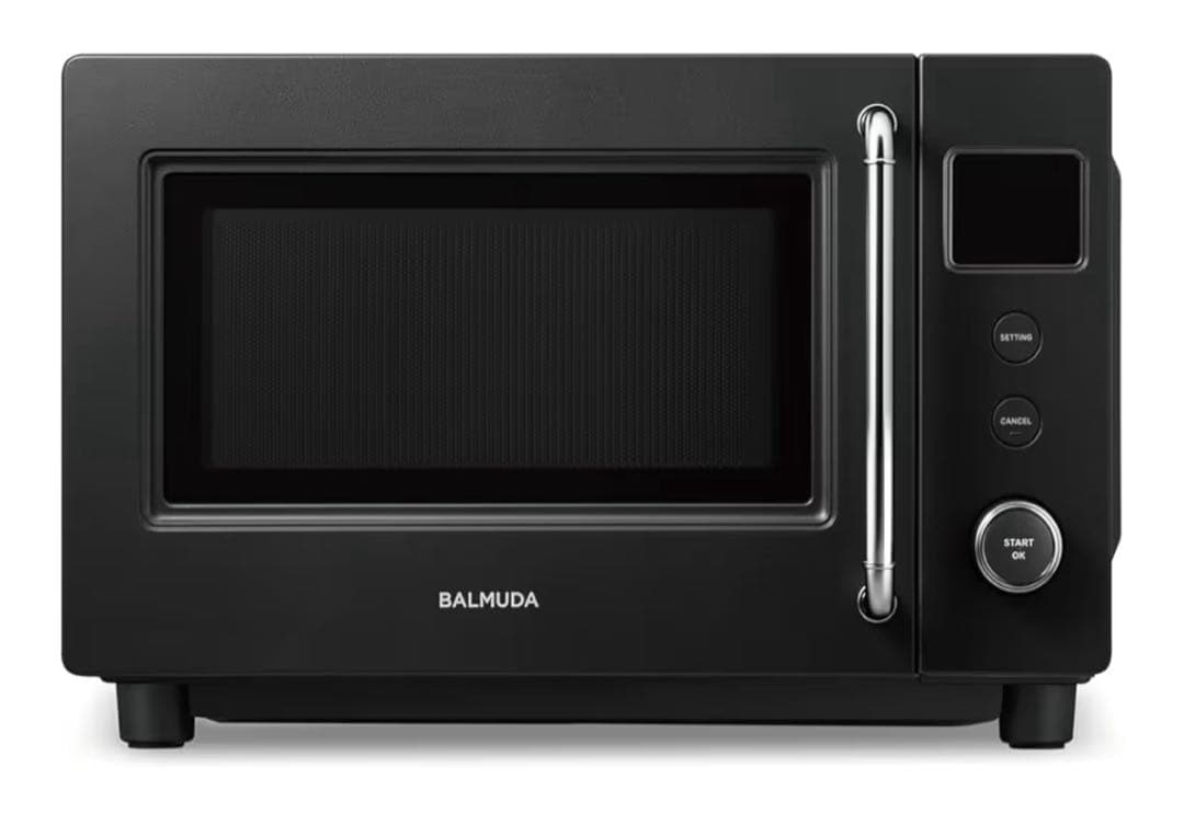電子レンジ・オーブン BALMUDA The Range S (KRN01JP-BK)