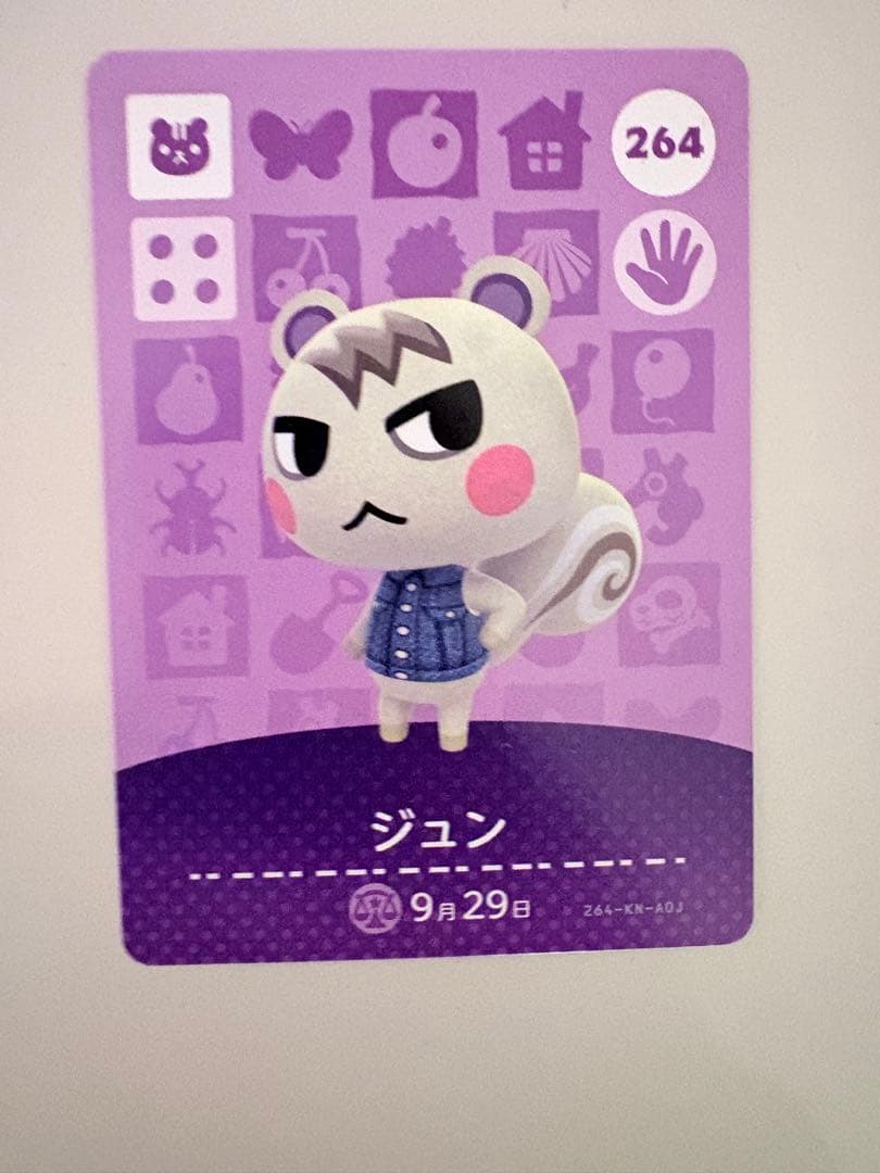 ジュン キャラクターカード 264