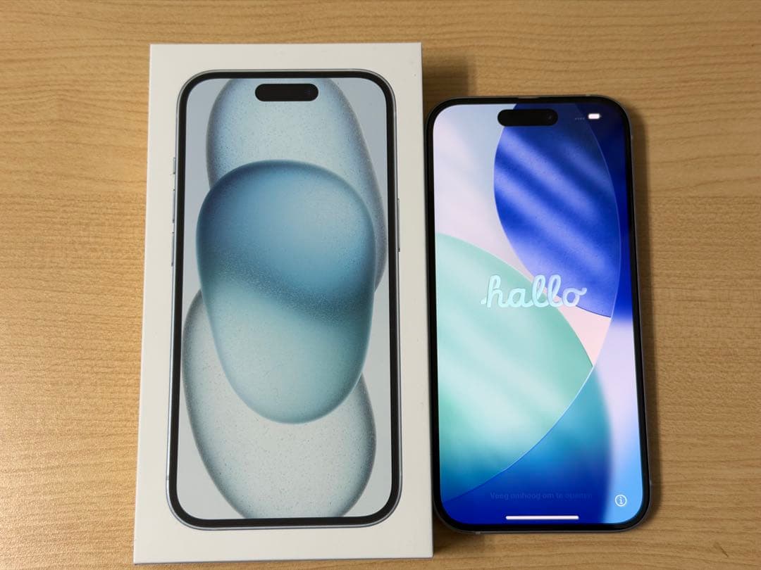 iPhone 15 ブルー 128GB バッテリー88%