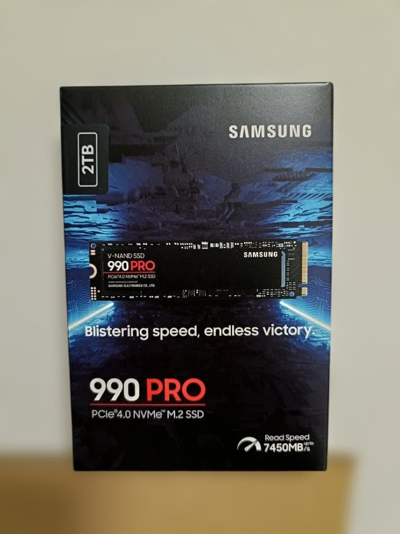 内蔵型SSD Samsung 990 PRO 2TB M.2 NVMe SSD