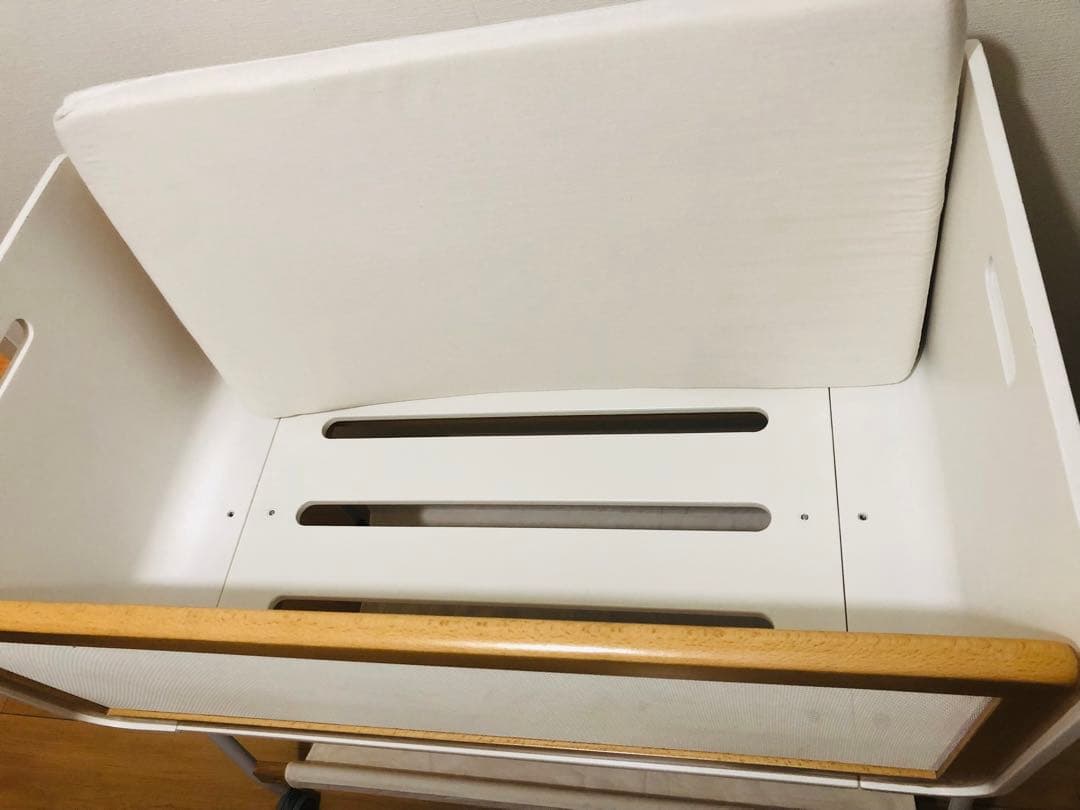 【値下げ中】リリワゴン 大和屋 ベビーベット ゆりかご 新生児 ホワイト