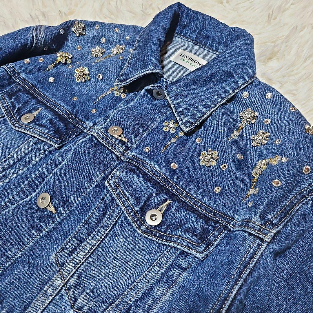 専用 24AW LILY BROWN CANDY STOCK デニムジャケット