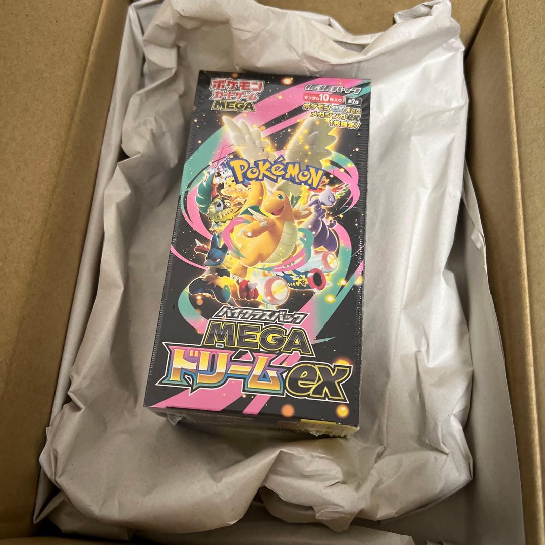 ポケモンカードゲーム MEGA ドリームex 1box シュリンク付