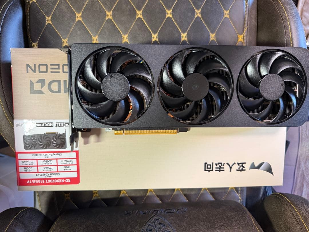 AMD Radeon 9070xt 玄人志向