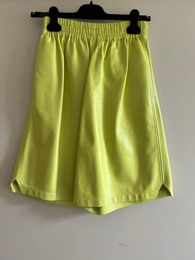 bottega veneta レザーショーツ