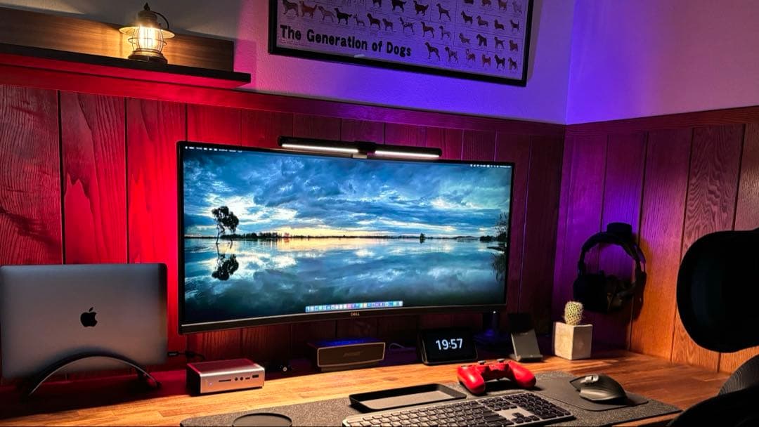 Dell S3422DWG曲面モニター 本体 34インチ　ウルトラワイド