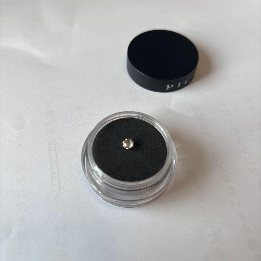 ピコレット　ダイヤモンド　ピアス　パーツ　ローズカット　新品