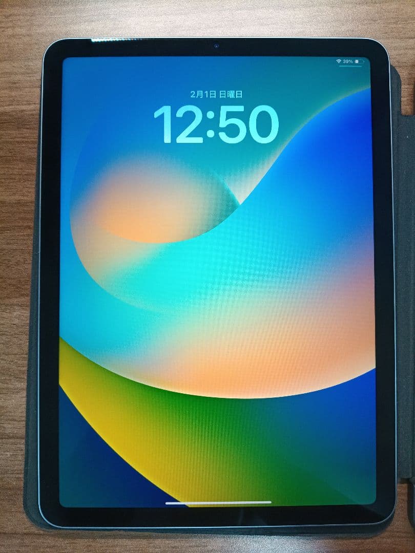 ipad air 第四世代　美品　カバー付き バッテリー容量100%