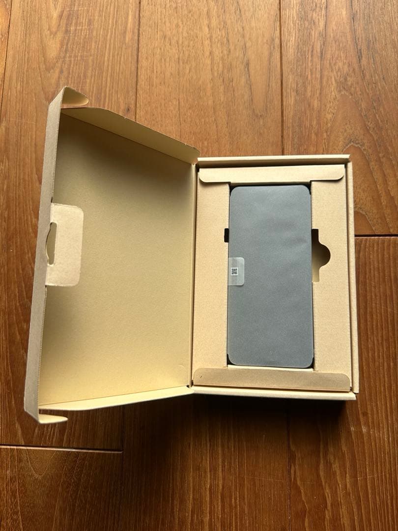 「らくらくスマートフォンLite MR01」 ディープブルー 本体 SIMフリー