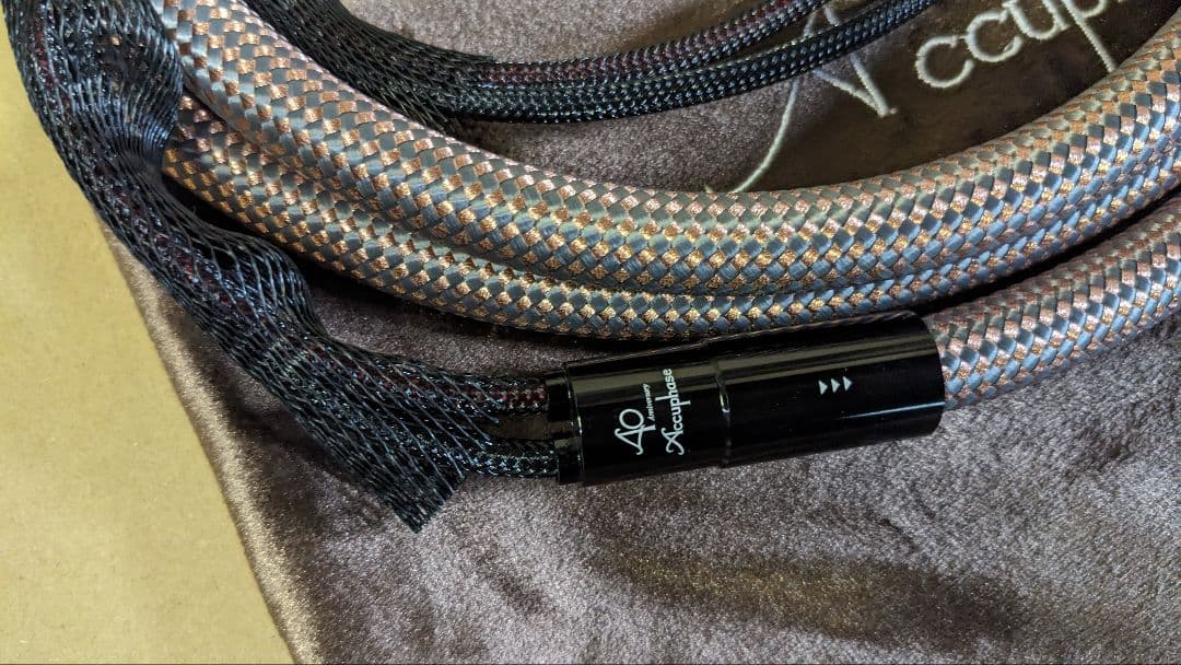 オーディオケーブル ペア 2.5m 40 Accuphase