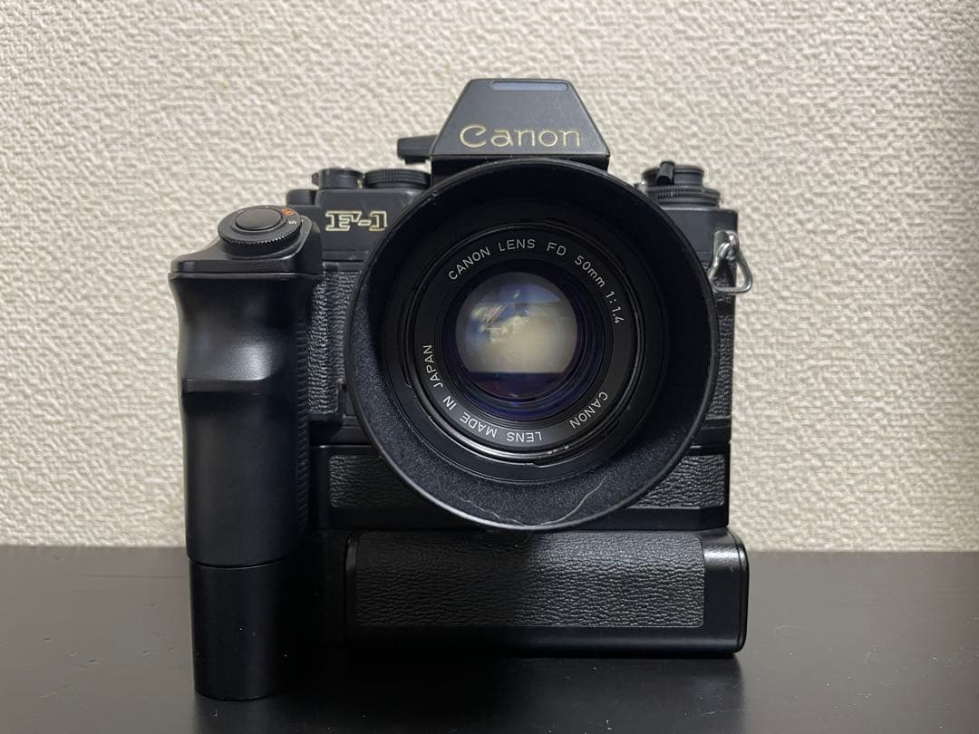 Canon New F-1 AEファインダーFN モータードライブFN レンズ付
