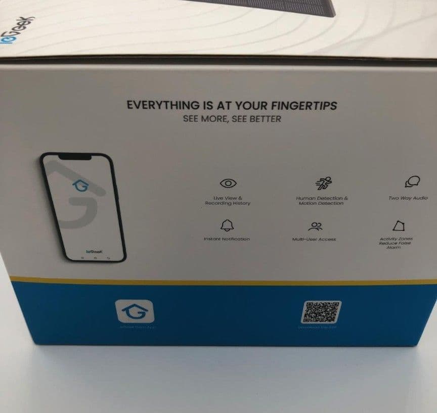 新品未使用 防犯カメラ ZX－GX4S　SDカード付128GB　ソーラー充電