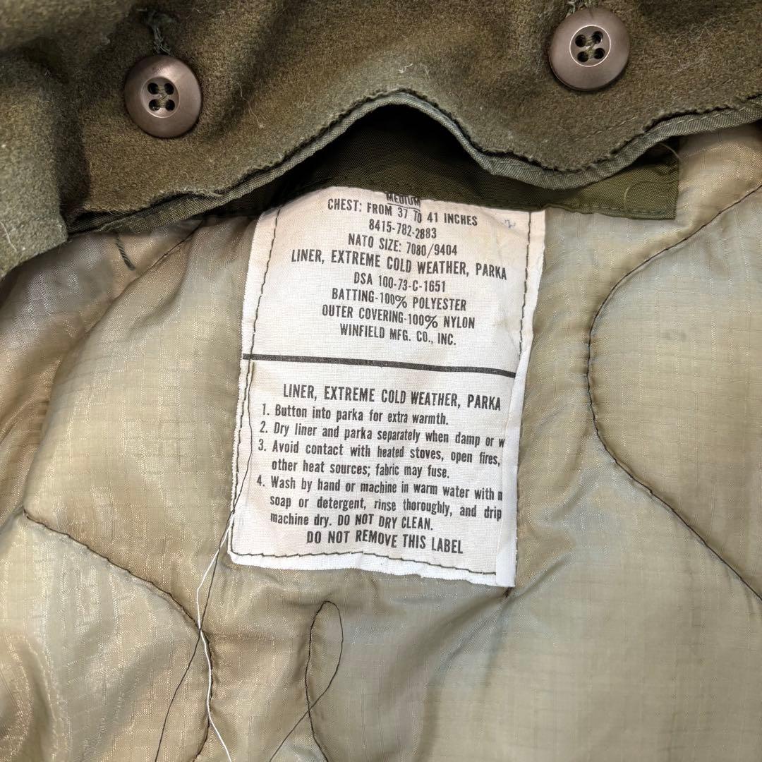 M-65 フィッシュテールパーカー モッズコート 米軍実物