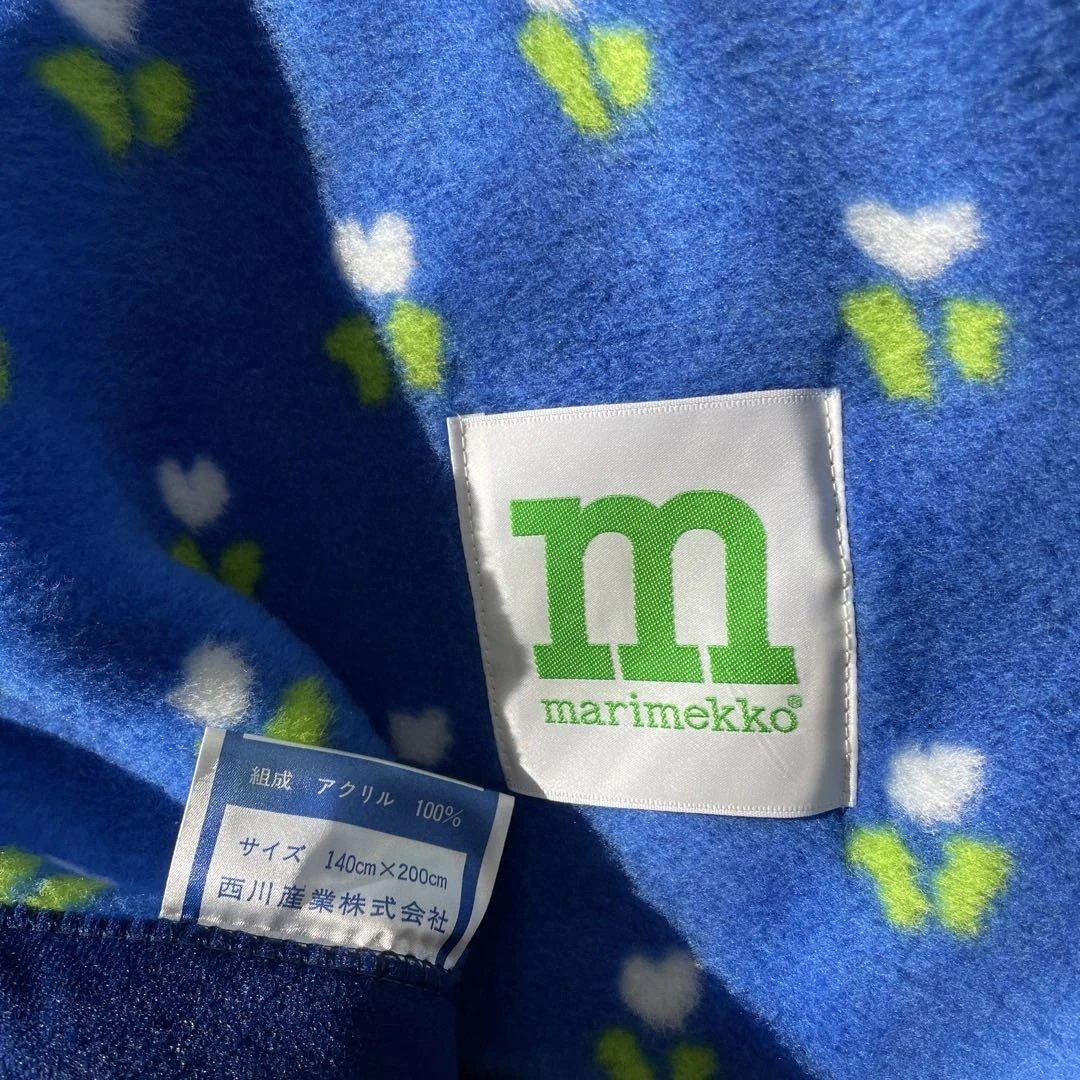 レア 新品未使用 マリメッコ marimekko 毛布