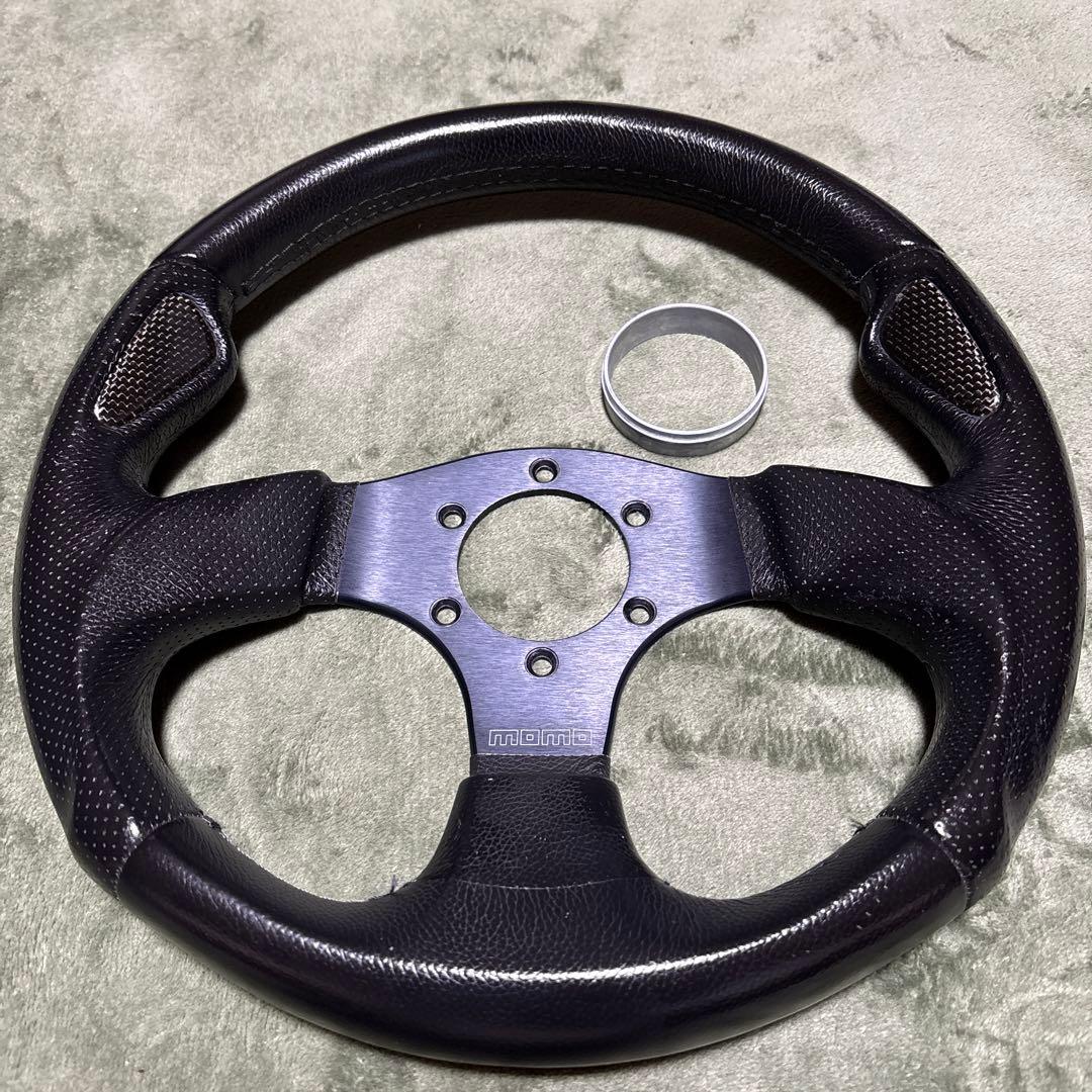 MOMO JET モモ　ジェット　φ32 小径ステアリング カーボン 正規品