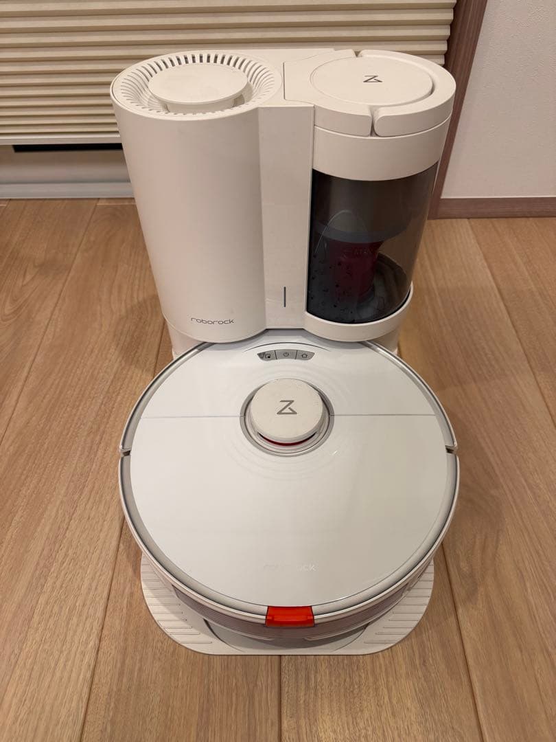 Roborock S7+ ロボット掃除機・自動ゴミ収集ドック付き
