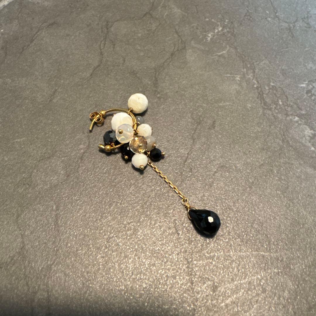 Sweet pea スイートピー 片耳フープピアス