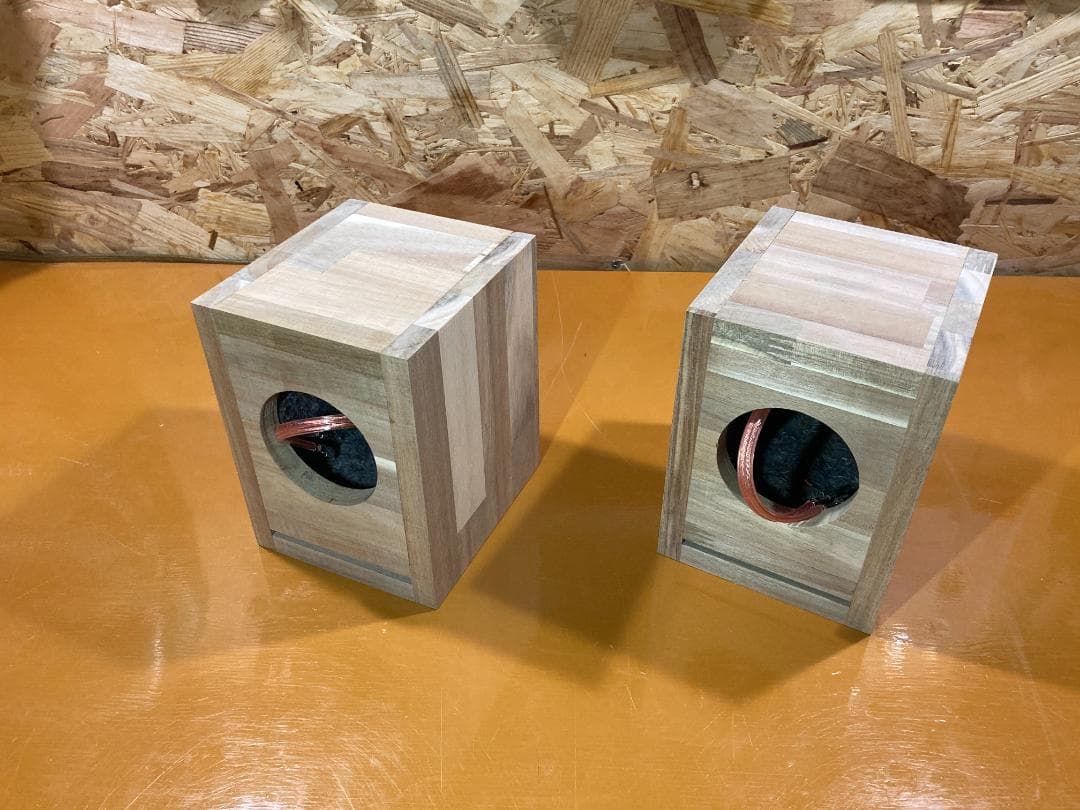 【即使用可能】長岡鉄男氏設計 BS-8 8cmユニット バスレフ スピーカー