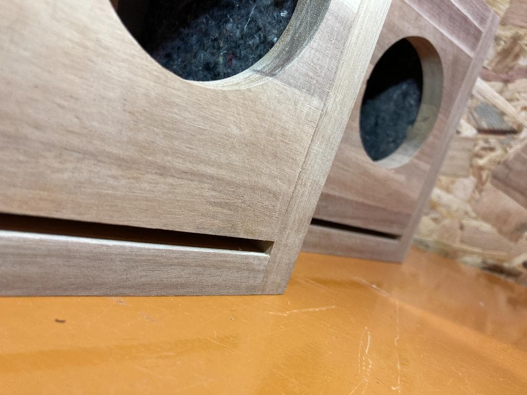 【即使用可能】長岡鉄男氏設計 BS-8 8cmユニット バスレフ スピーカー