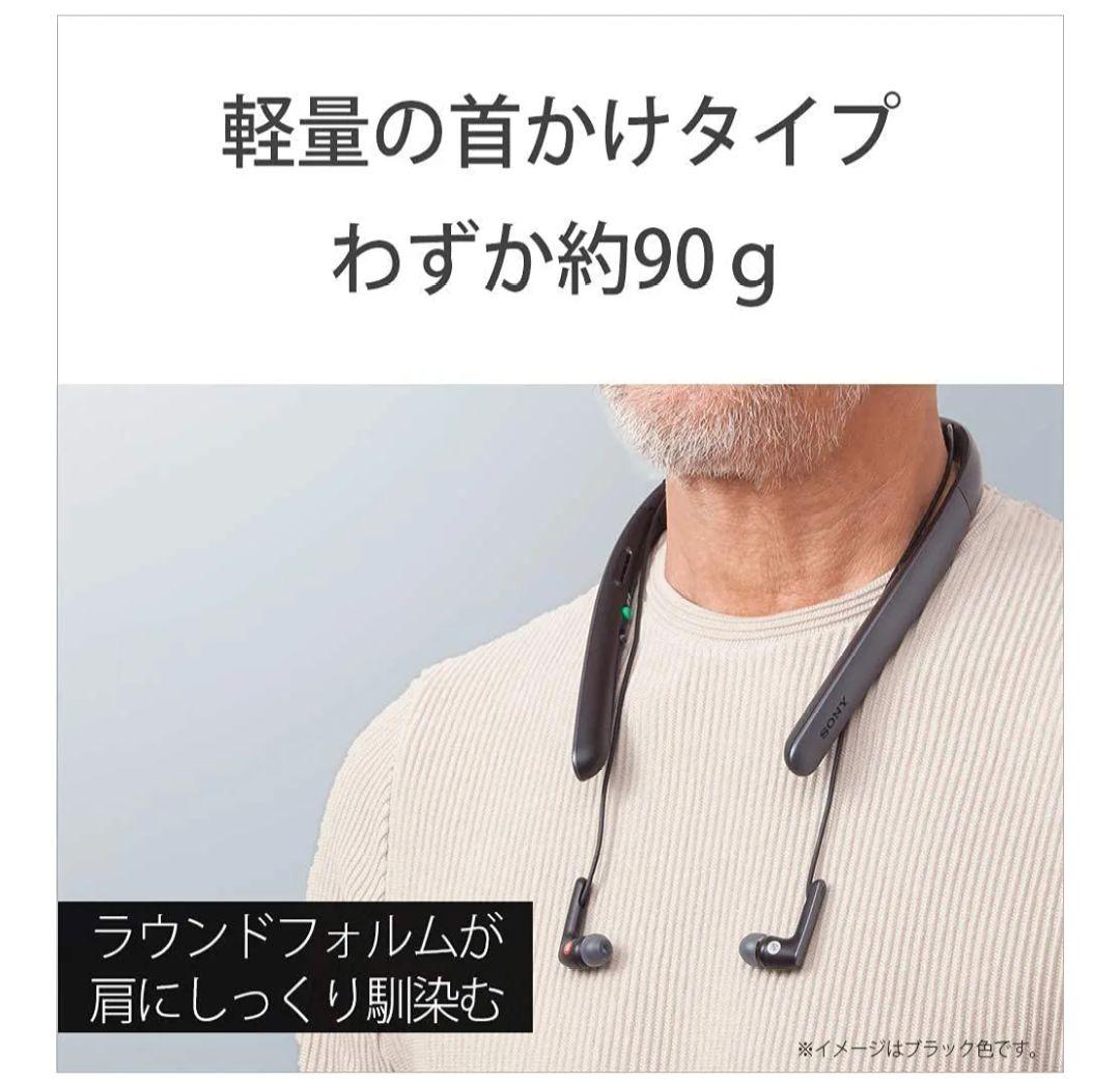 【美品】SONY ソニー SMR-10 首かけ集音器 イヤホン ブラック