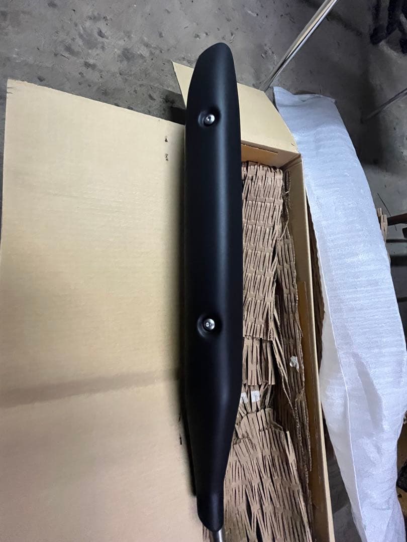 C125 スーパーカブ　純正マフラー　JA71 マットアクシスグレーメタリック