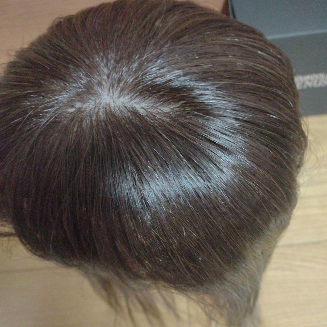 AQUADOLL VENUS 前髪ウィッグ ダークブラウン人毛100%