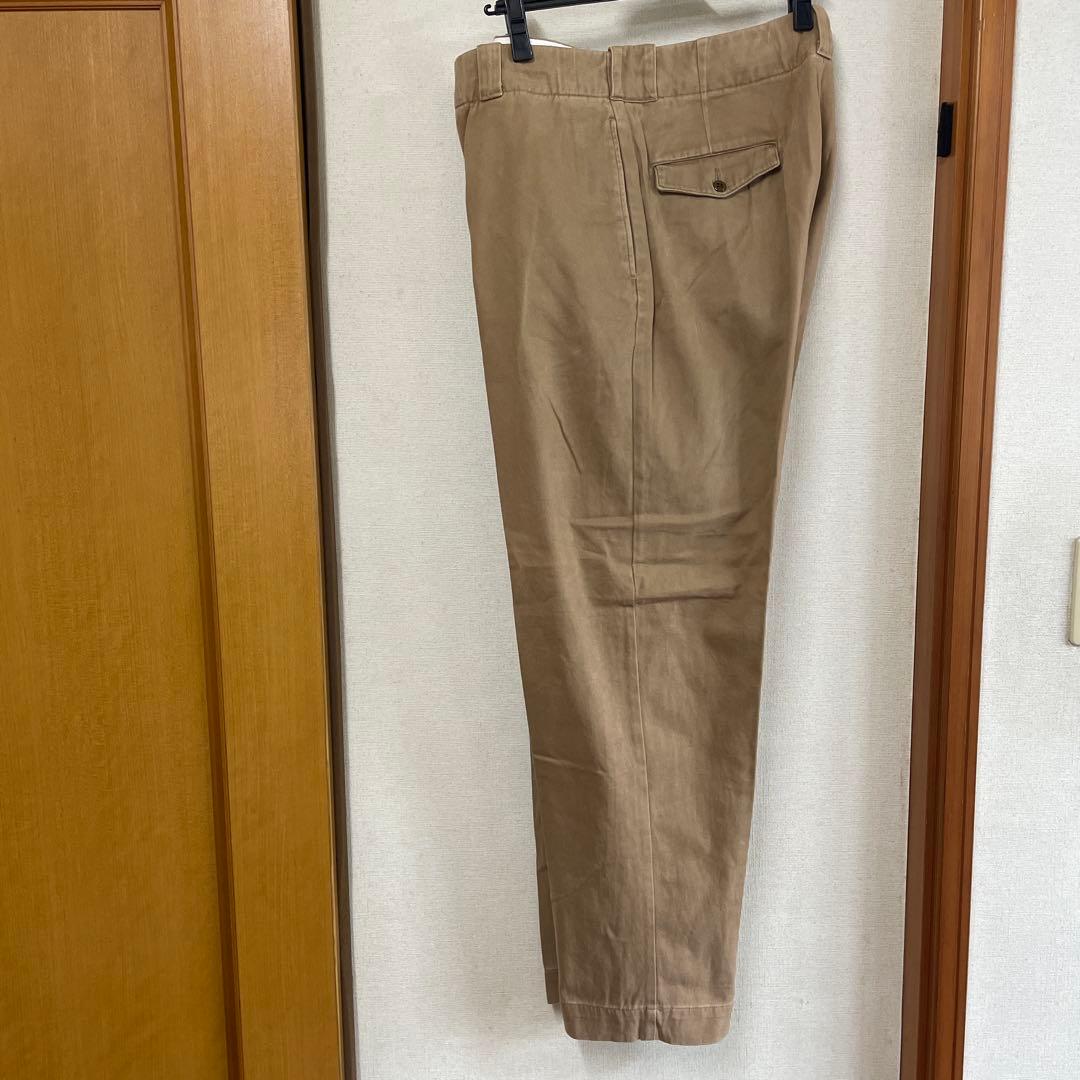 ヴィンテージ.デッド　90s三つ星タグ　RRLコットンチノパンUSA製　W31