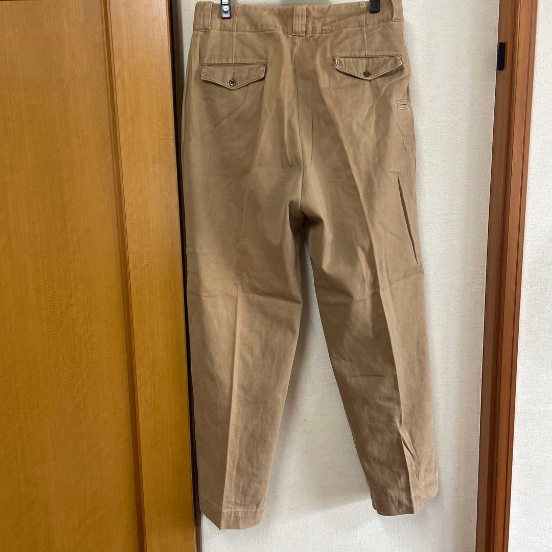 ヴィンテージ.デッド　90s三つ星タグ　RRLコットンチノパンUSA製　W31