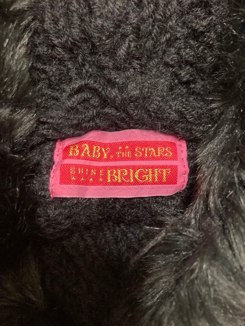 アラン編みうさみみケープ　黒×黒　　日曜日まで限定お値下げ！　出品11月迄