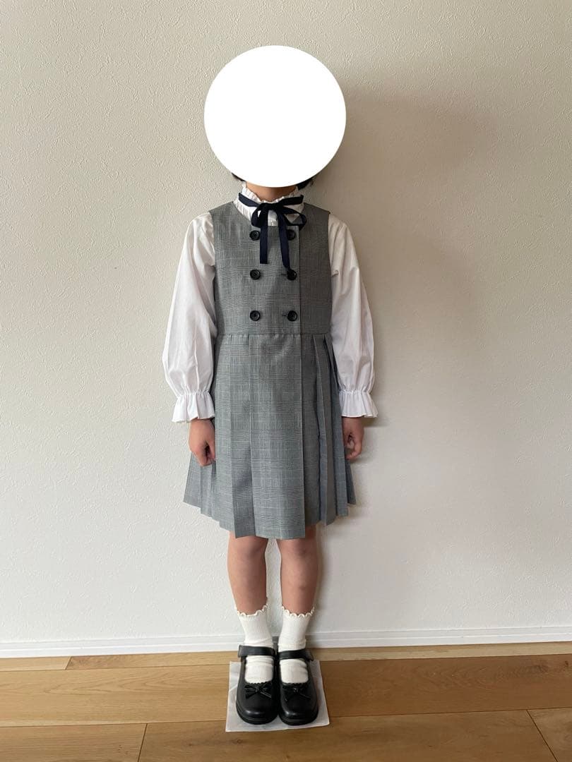 110 グリーンレーベル　入学式　フォーマル　３点セット　女の子　ワンピース