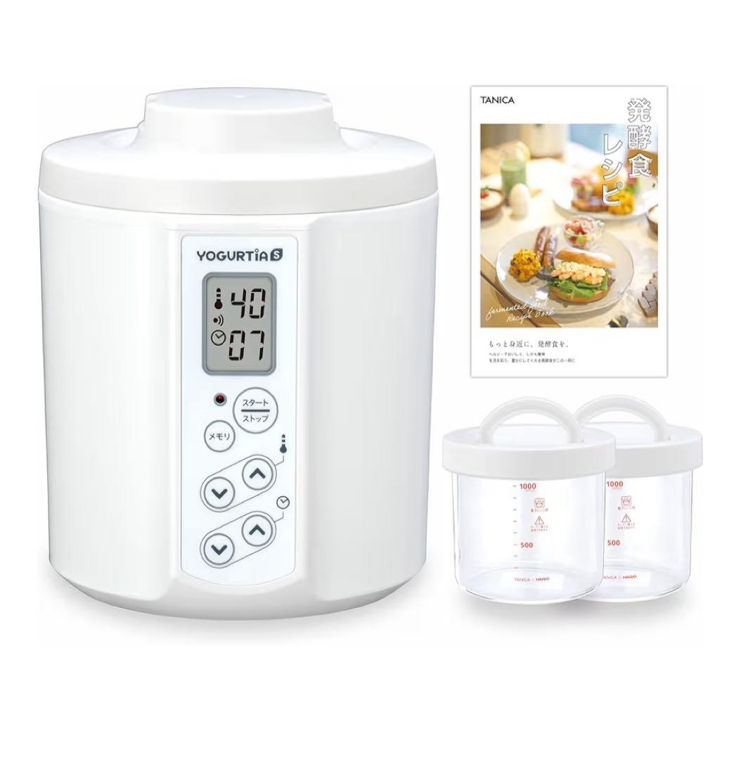 TANICA ヨーグルトメーカー YS-02GW ホワイト