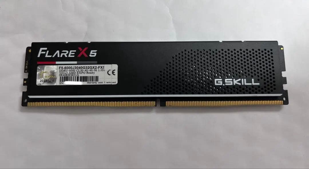 「動作確認済み 」G.SKILL Flare X5 DDR5-6000 32GB