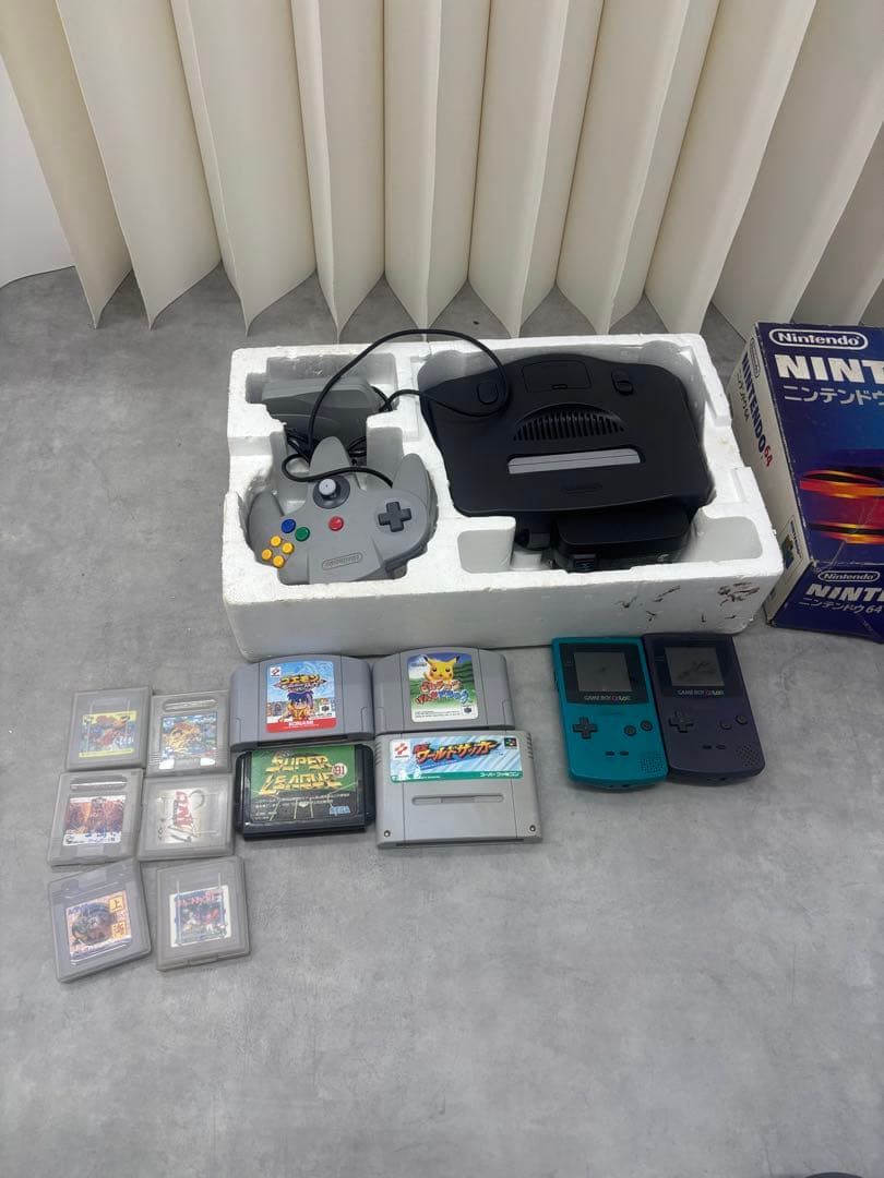 T*8様 【ジャンク】任天堂 ゲーム機・ソフト まとめ売り / 64/ゲームボー