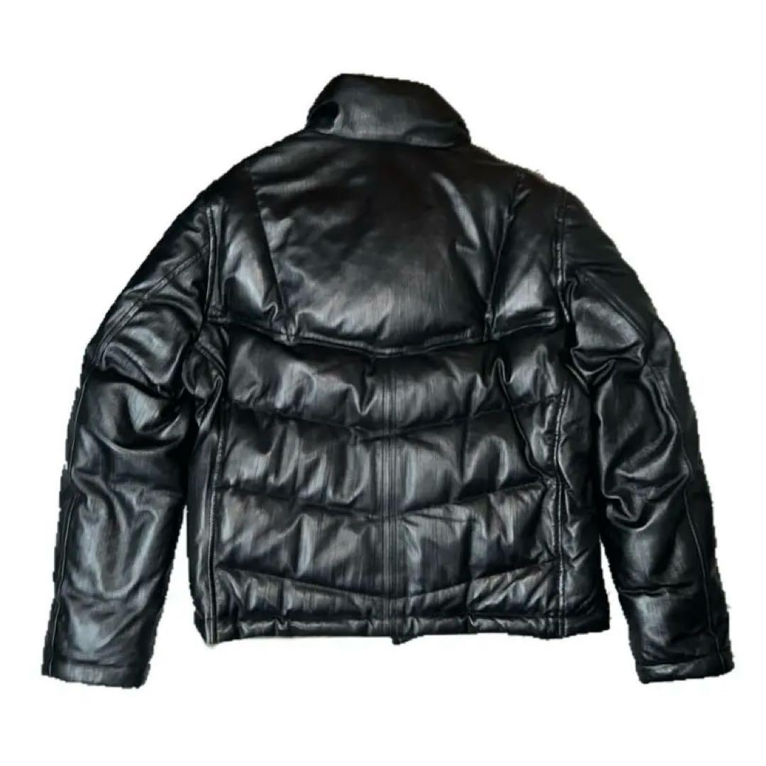 ジャケット・アウター BALMAIN Paris leather down jacket