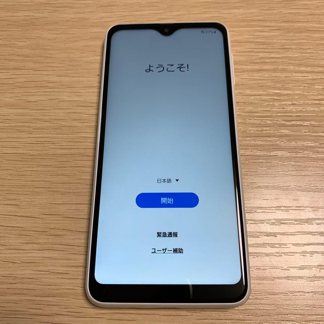 ⑥Galaxy A23 SC-56C docomo ホワイト 本体