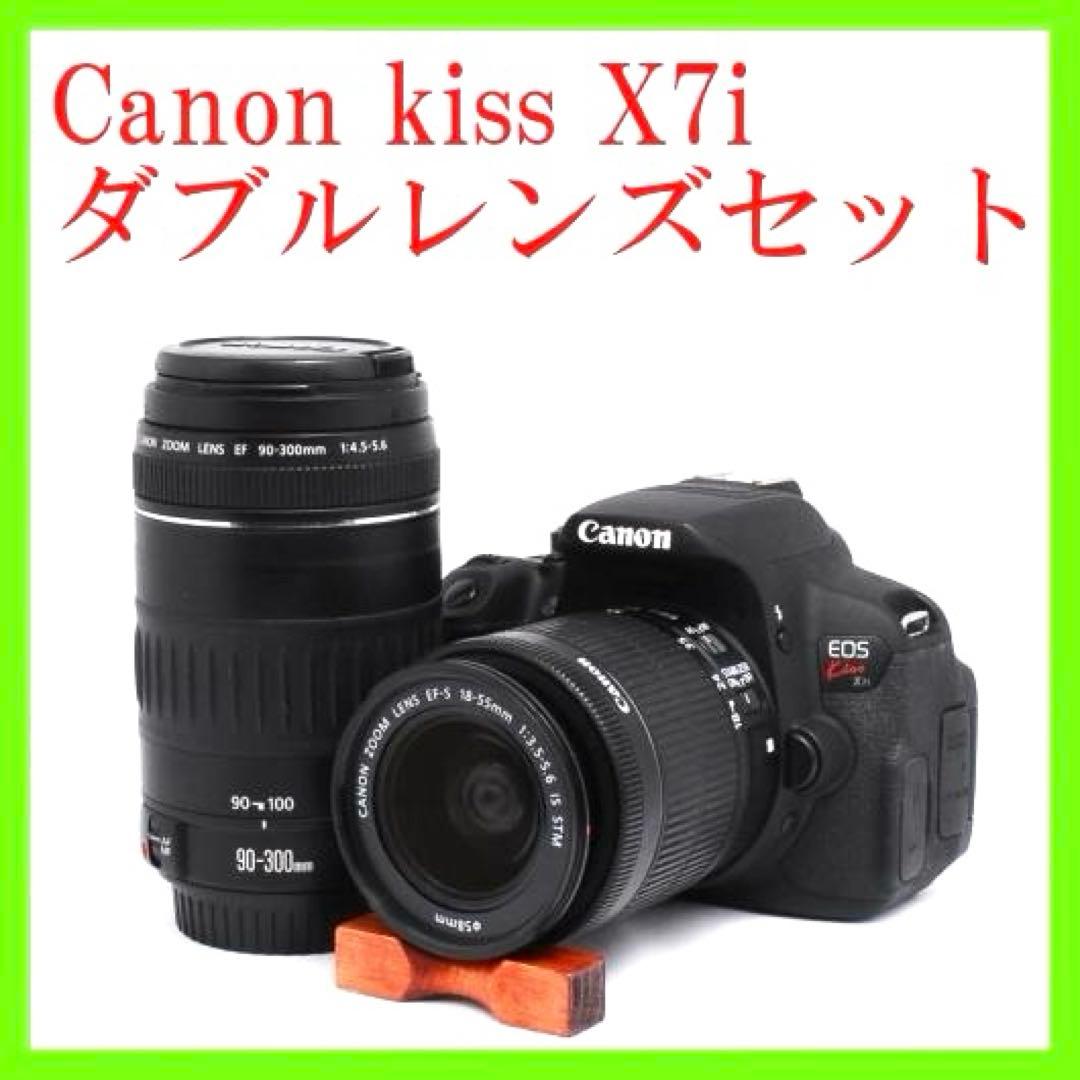 初心オススメ⭐️Canon EOS Kiss X7i ダブルレンズセット