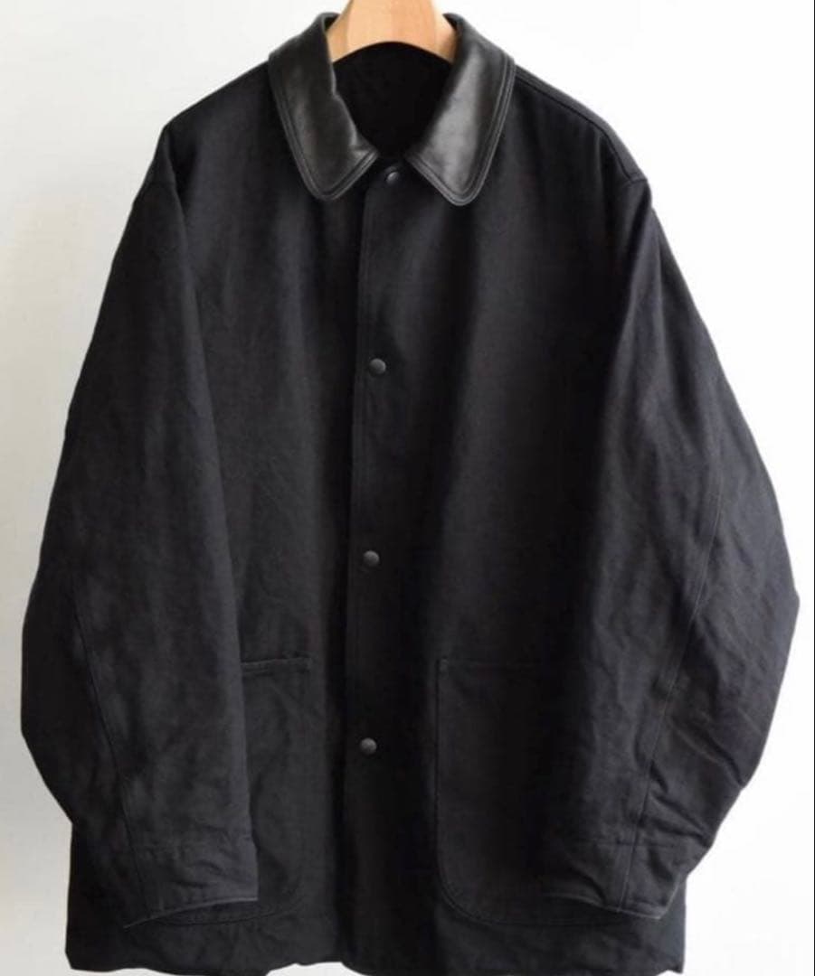 COMOLI 25AW デニムレザーワークジャケット　サイズ3