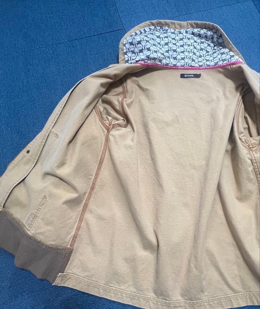 a*i様 激安！本日で終了！貴重！★CUNEダックカバーオールパーカージャケット