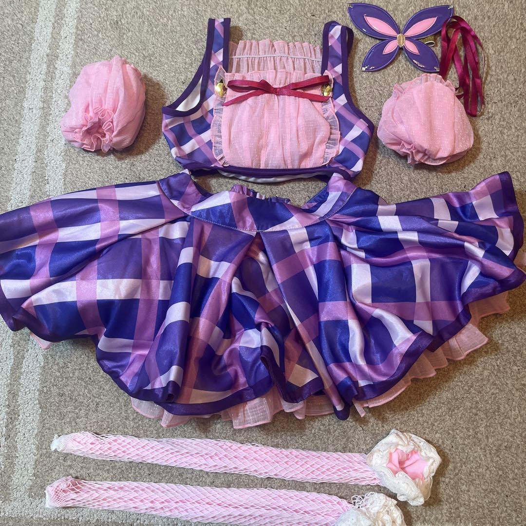 最終値下げ アイカツ 紫吹蘭 コスプレ衣装 三分妄想