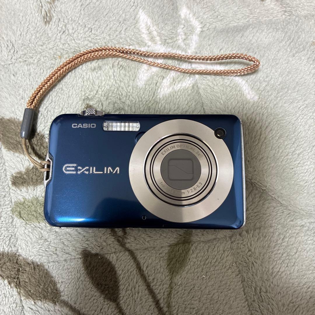 CASIO EXILIM デジタルカメラ 青