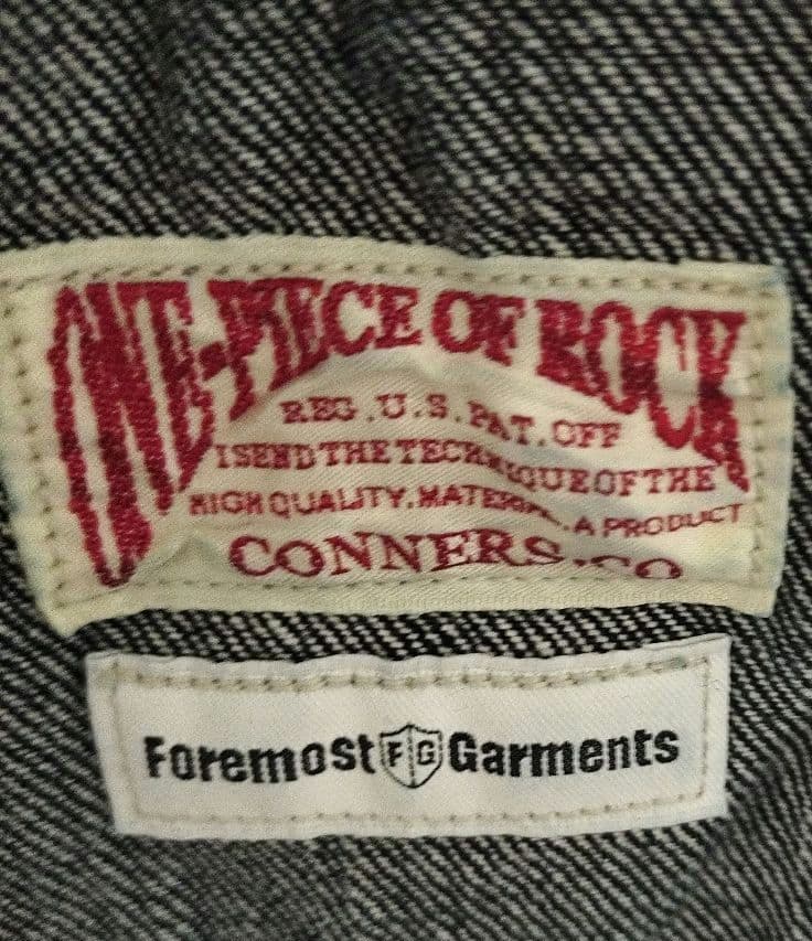 ワンピースオブロック Foremost Denim Jacket