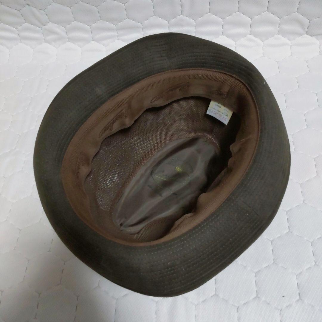 ✨ Borsalino ボルサリーノ58 ティアドロップ　中折れ帽　ハット