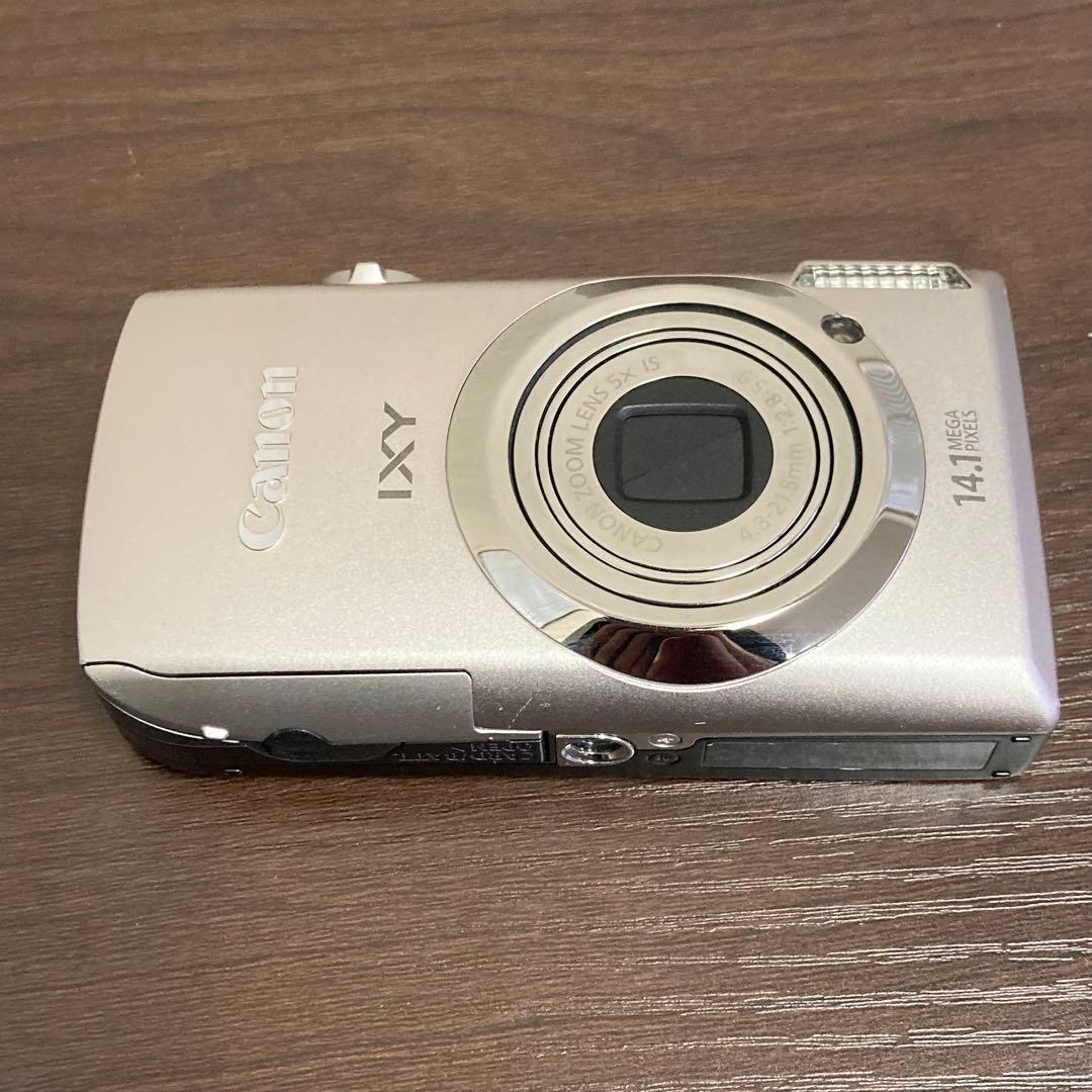 【美品】Canon ixy10S シルバー コンパクトデジタルカメラ