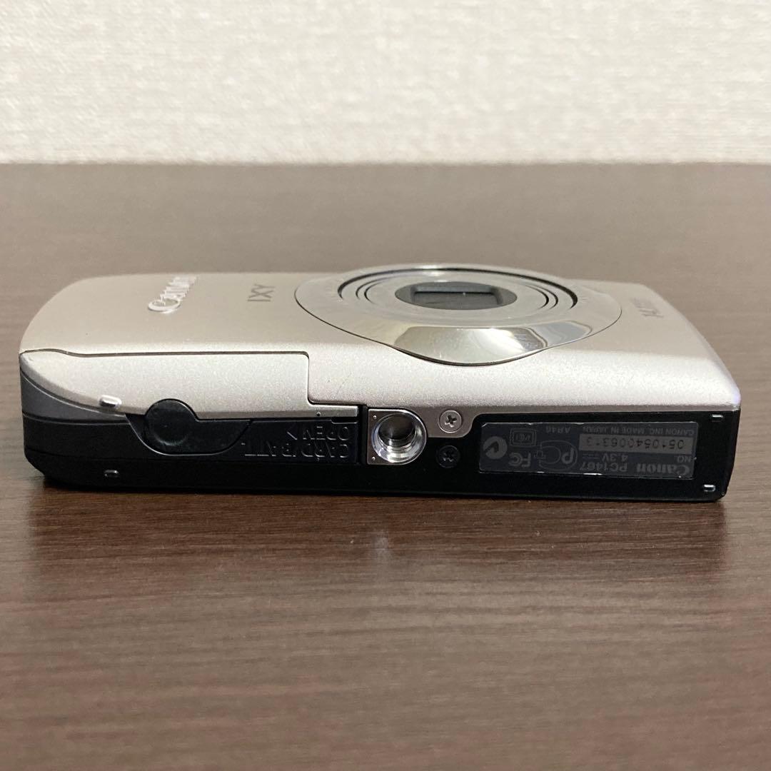 【美品】Canon ixy10S シルバー コンパクトデジタルカメラ