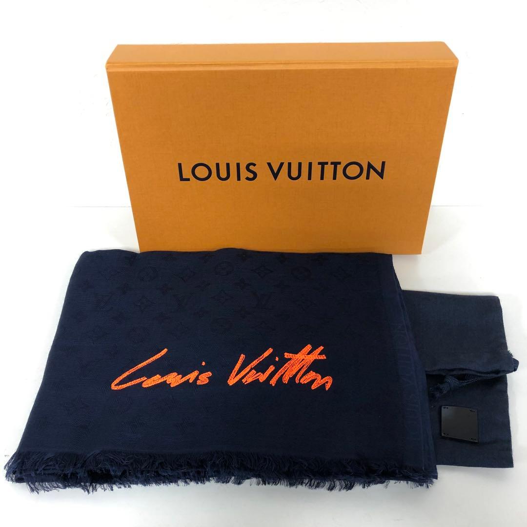 新品未使用 ルイヴィトン モノグラム ストール 非売品 箱あり