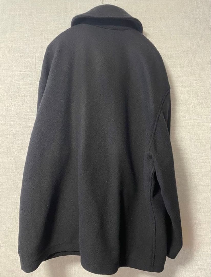 FreshService MELTON DUFFLE COAT L ブラック
